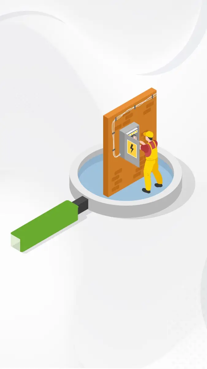 فحص الكهرباء