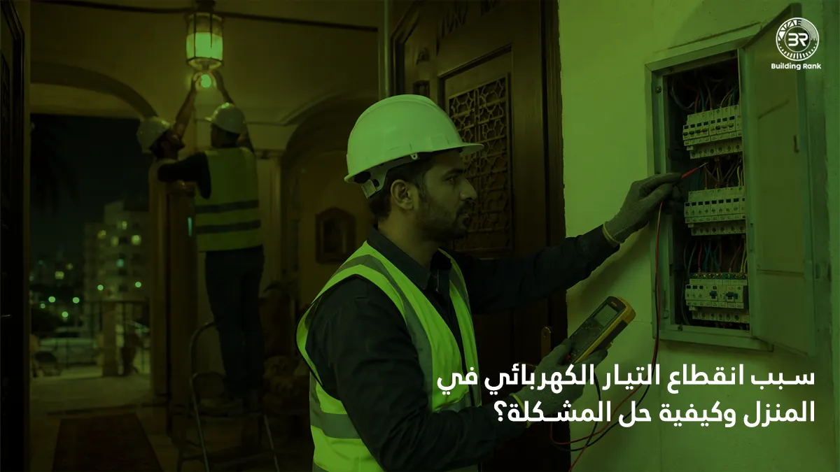 سبب انقطاع التيار الكهربائي في المنزل