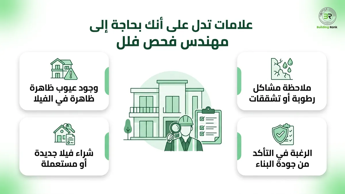 مهندس فحص فلل